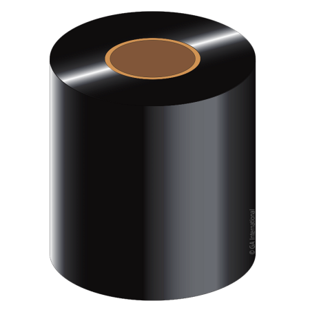 Красящая лента (Риббон) для Ozon.ru TTR W4U 100 Economic Wax (75mm x 300m, wax, втулка 1