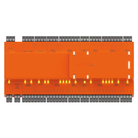 Сетевой контроллер Sigur E4 (До 4х точек доступа, Ethernet, DHCP, SNMP, OSDP)